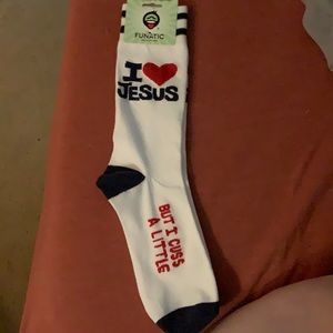 I ❤️Jesus socks